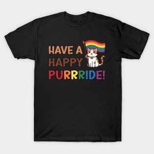 Have A Happy Purrride T-Shirt